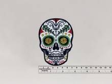 Нашивка Калавера - День Мёртвых, череп