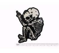 Большая нашивка Cannibal Corpse скелет