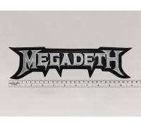 Большая нашивка Megadeth