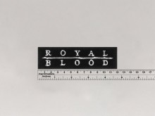 Нашивка Royal Blood