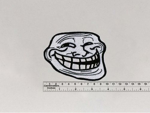 Нашивка Trollface