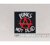 Нашивка Punks Not Dead