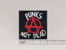 Нашивка Punks Not Dead
