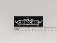Нашивка Mastodon
