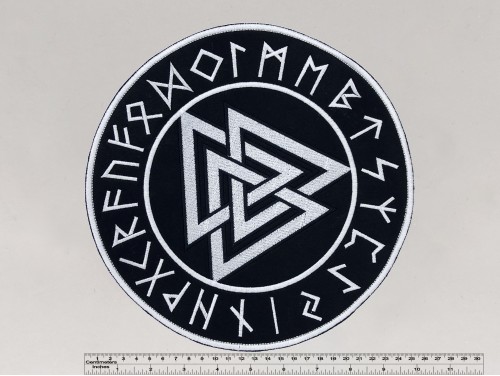 Большая нашивка Валькнут (Valknut)