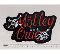 Большая нашивка Motley Crue