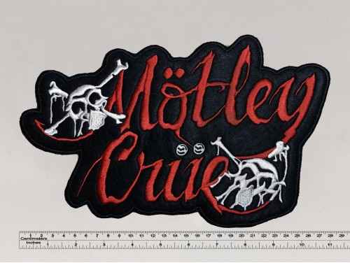 Большая нашивка Motley Crue