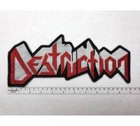 Большая нашивка Destruction