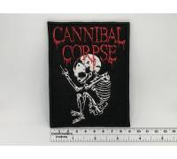 Нашивка Cannibal Corpse скелет