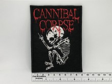 Нашивка Cannibal Corpse скелет