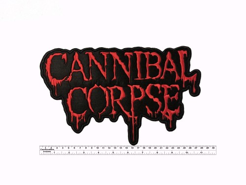 Большая нашивка Cannibal Corpse