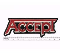Большая нашивка Accept