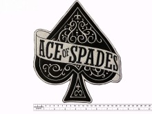 Большая нашивка Motorhead Ace of Spades