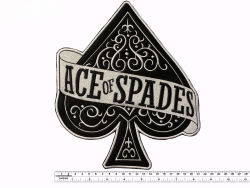 Большая нашивка Motorhead Ace of Spades