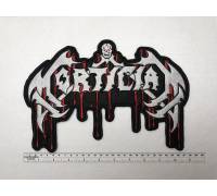 Большая нашивка Mortician