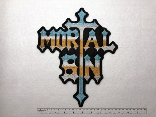 Большая нашивка Mortal Sin