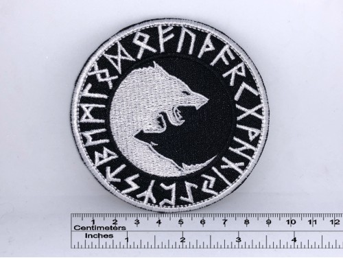 Нашивка Гери и Фреки, волки Одина