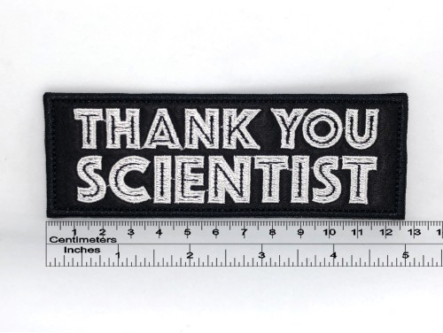 Нашивка Thank You Scientist