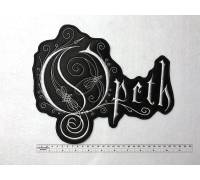 Большая нашивка Opeth