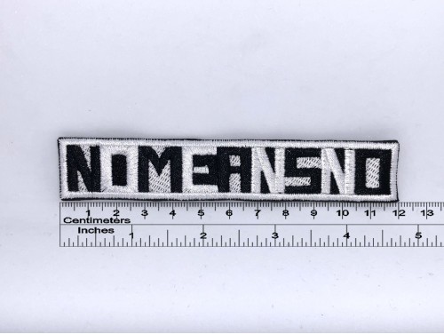 Нашивка NoMeansNo