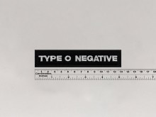 Нашивка Type O' Negative