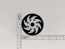 Нашивка Zyklon круглая