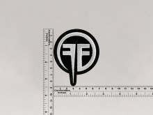 Нашивка Fear Factory круглая