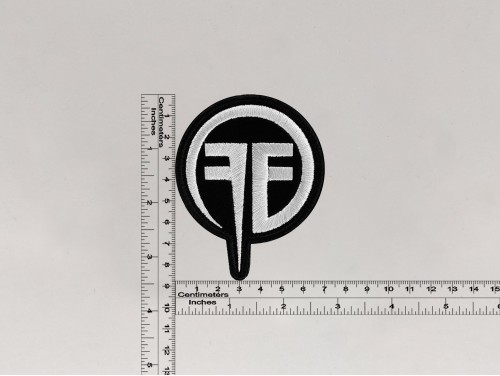 Нашивка Fear Factory круглая
