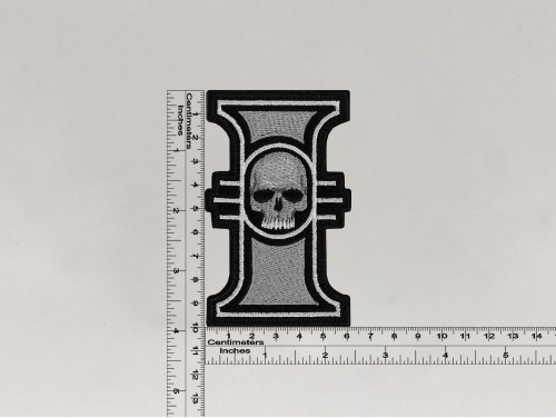 Нашивка Warhammer 40k: Inquisition ч/б (Инквизиция)