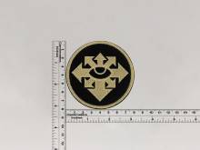 Нашивка Warhammer 40k: Black Legion (Чёрный Легион)