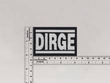Нашивка Dirge