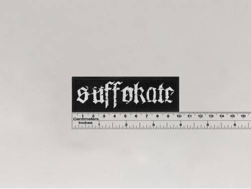 Нашивка Suffokate